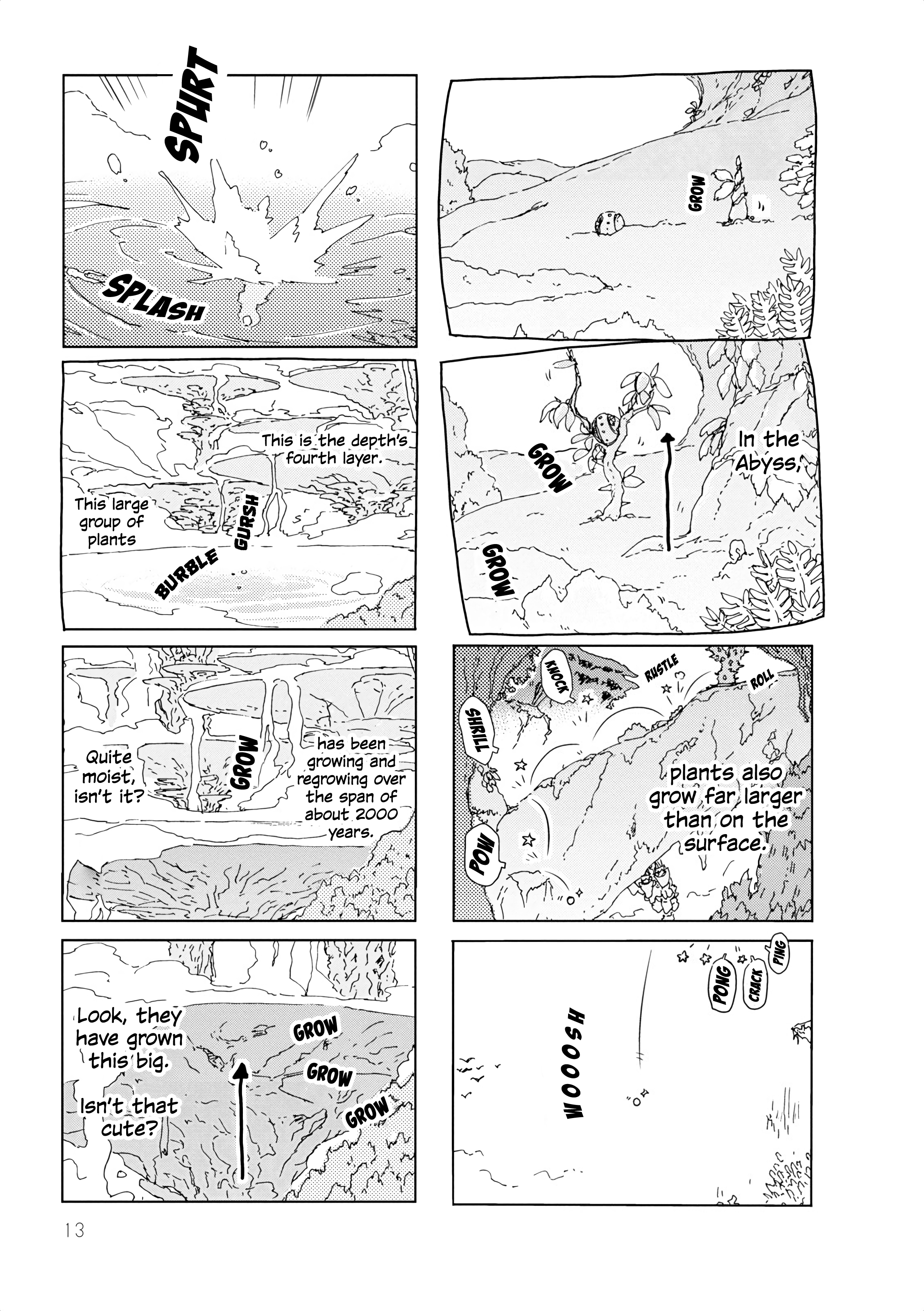 Made in Abyss Official Anthology Exciting! An Abyssal Wildlife Field Guide (by Imai Tetsuya) 第5页
