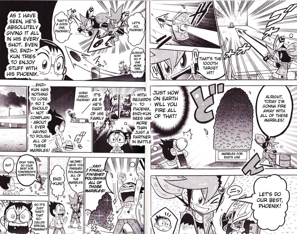 Cross Fight B-Daman: Legendary Phoenix Hajime, in a Fiery Great Special Training?! 第11页
