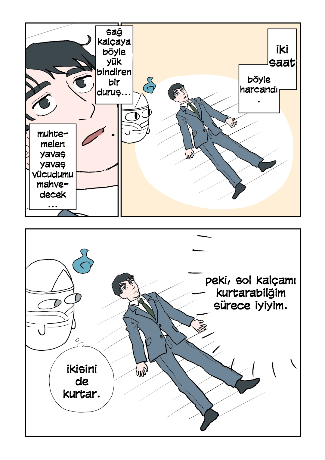 Yuurei to Tsukareta Kaishain 第8页