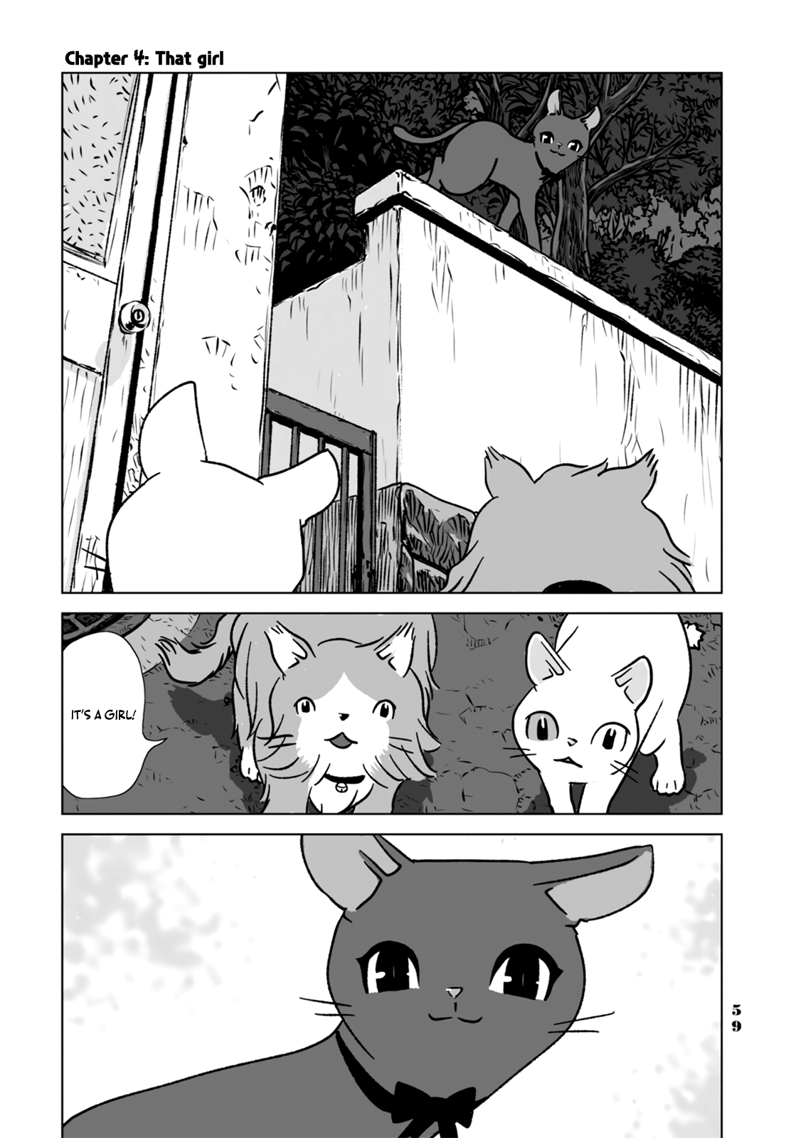 No cats were harmed in this comic. That girl 第1页