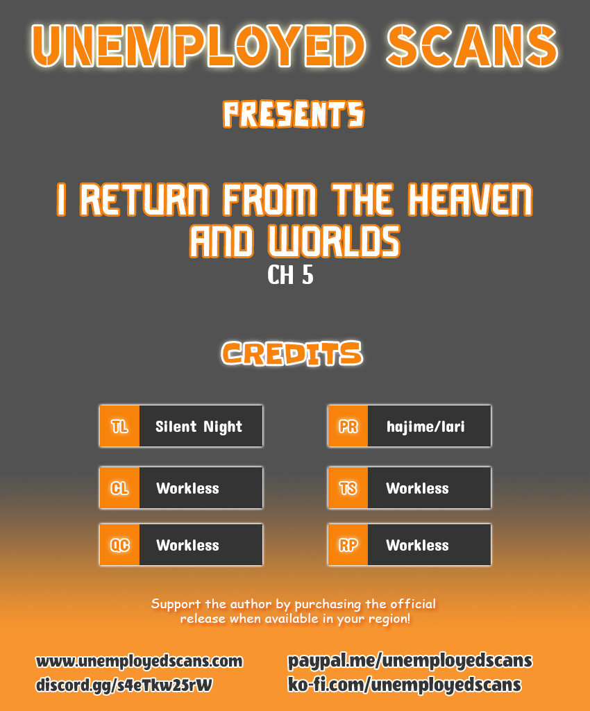 I Return from the Heavens and Worlds Ch. 5 第1页