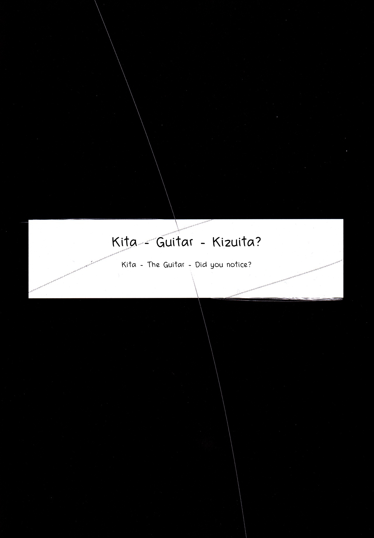 Kita, Guitar, Kizuita? 第3页