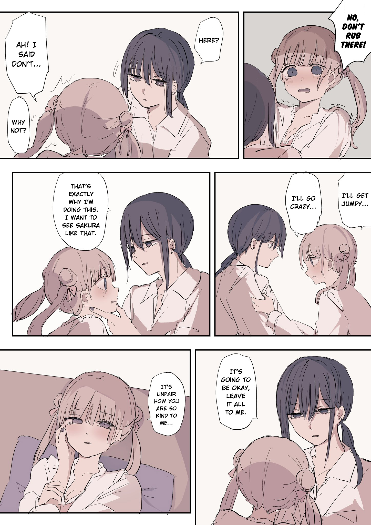 Saaya and Sakura A Story About a Girl Who Doesn't Know About Sex Being Pleasured by Her Girlfriend 第3页