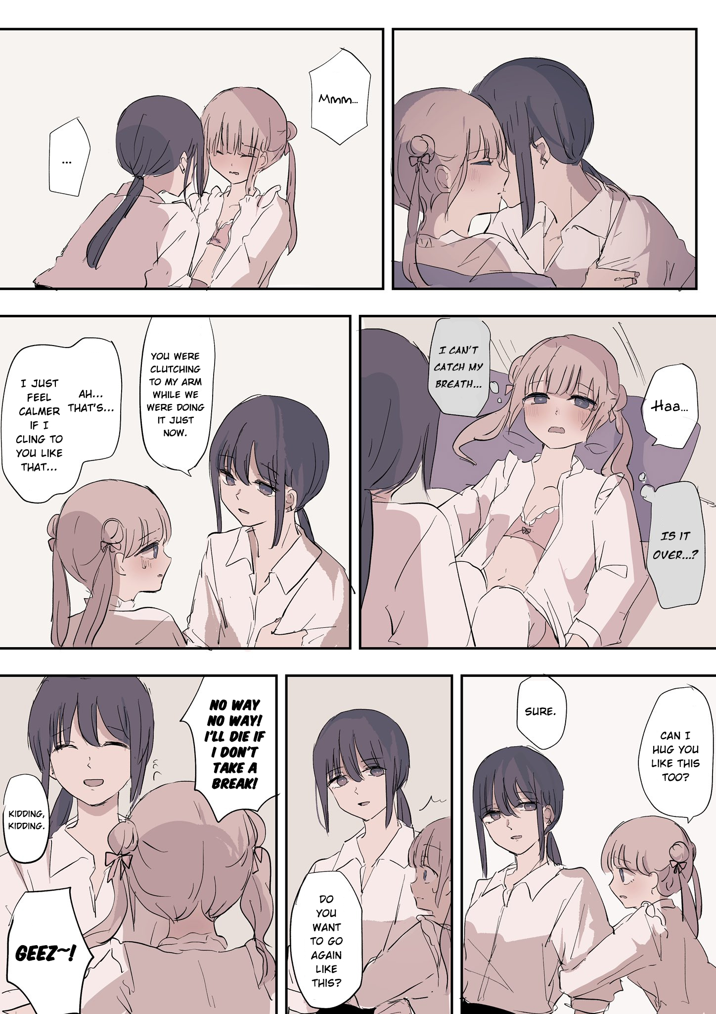Saaya and Sakura A Story About a Girl Who Doesn't Know About Sex Being Pleasured by Her Girlfriend 第4页