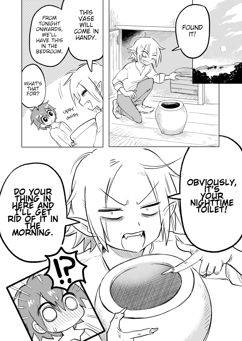 Aru Mazoku to "Boku" no Monogatari A Certain Demon and the Girl That is Unable to Go to the Toilet at Night 第2页
