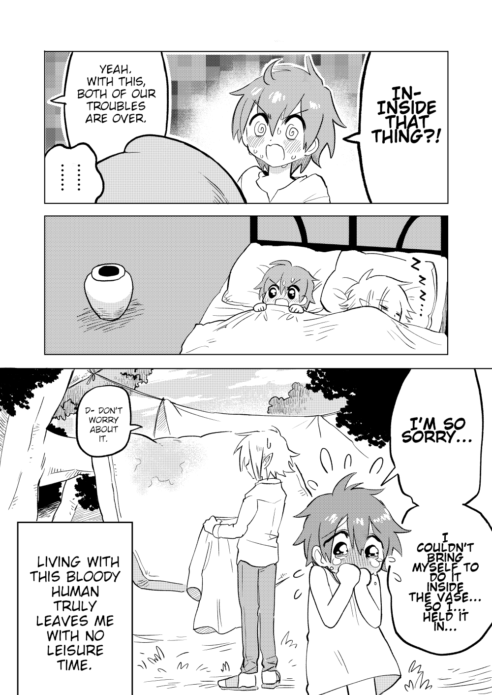 Aru Mazoku to "Boku" no Monogatari A Certain Demon and the Girl That is Unable to Go to the Toilet at Night 第3页
