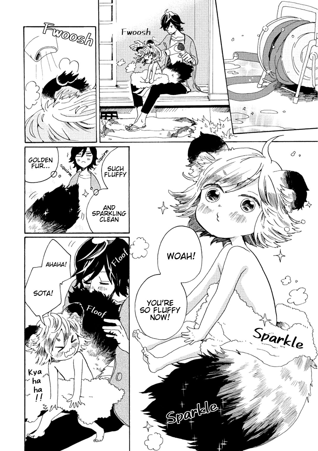 Udon no Kuni no Kin'iro Kemari Chapter 3 Kotoden 第7页