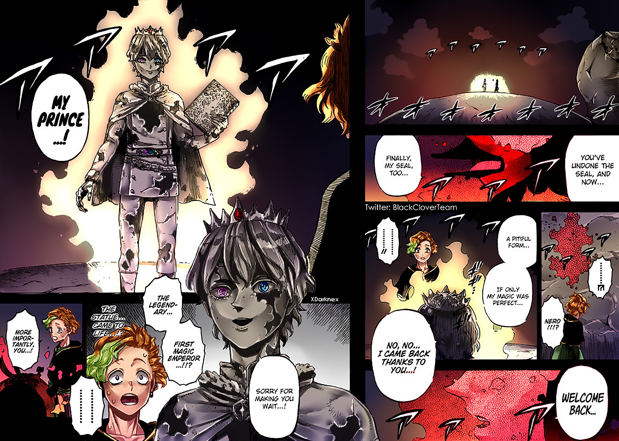 Black Clover (Fan Colored) Page 203: Now is the Time to Break the Seal 第12页