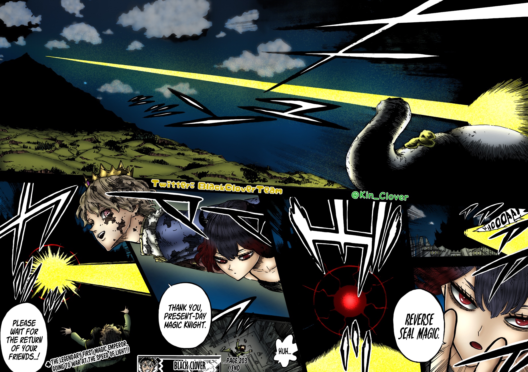 Black Clover (Fan Colored) Page 203: Now is the Time to Break the Seal 第15页