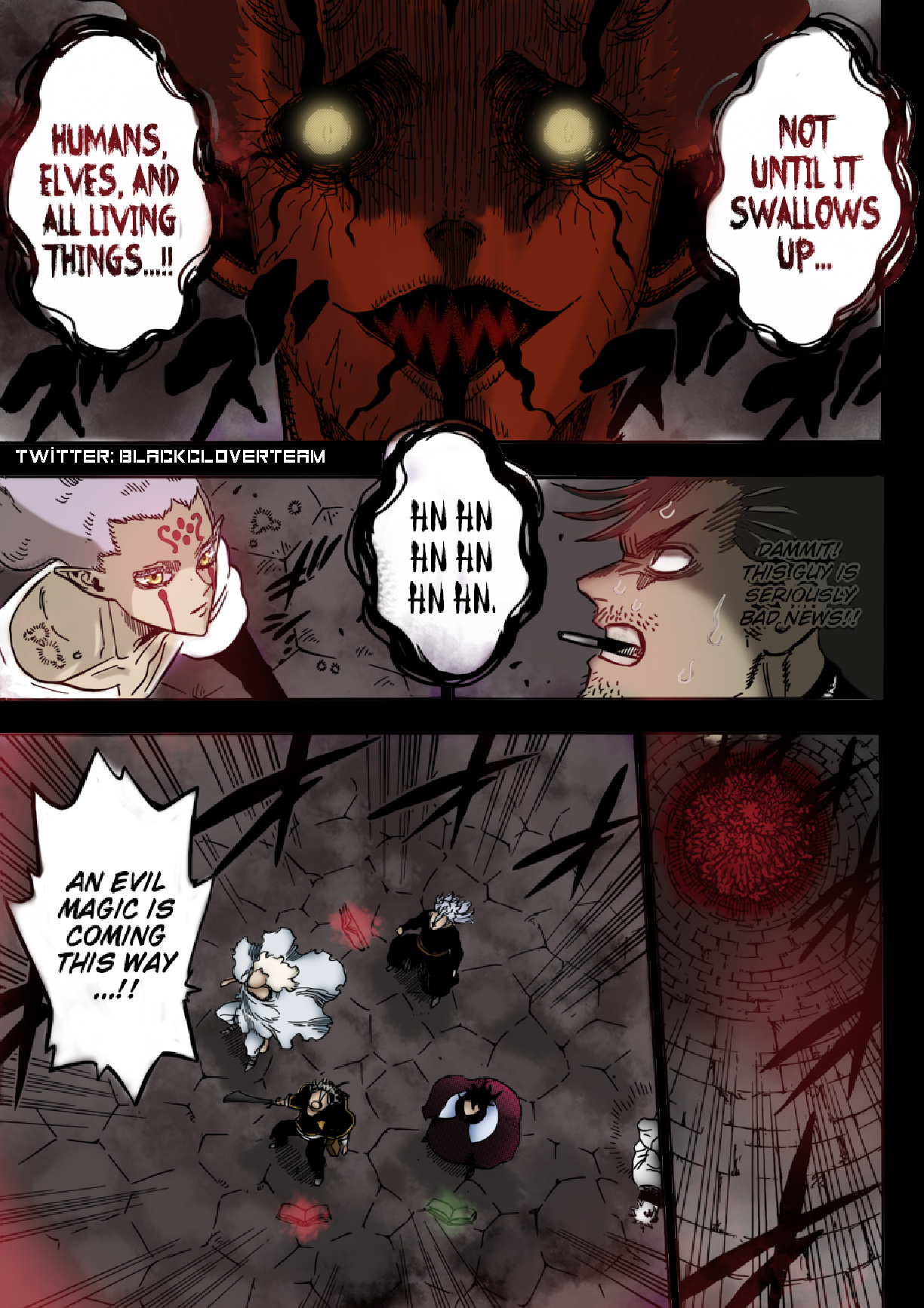 Black Clover (Fan Colored) Page 203: Now is the Time to Break the Seal 第6页