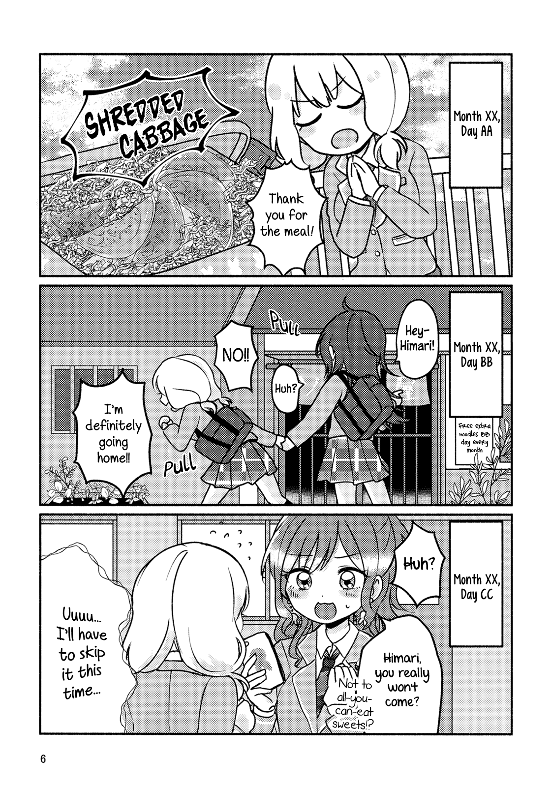 BanG Dream! - Absolute Diet Declaration! (doujinshi) 第6页