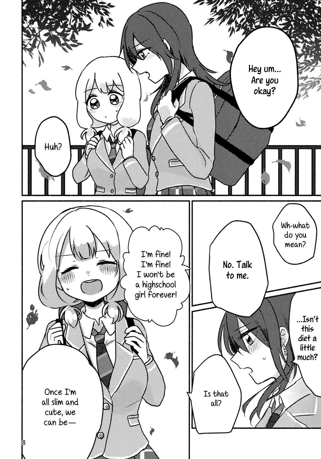 BanG Dream! - Absolute Diet Declaration! (doujinshi) 第8页