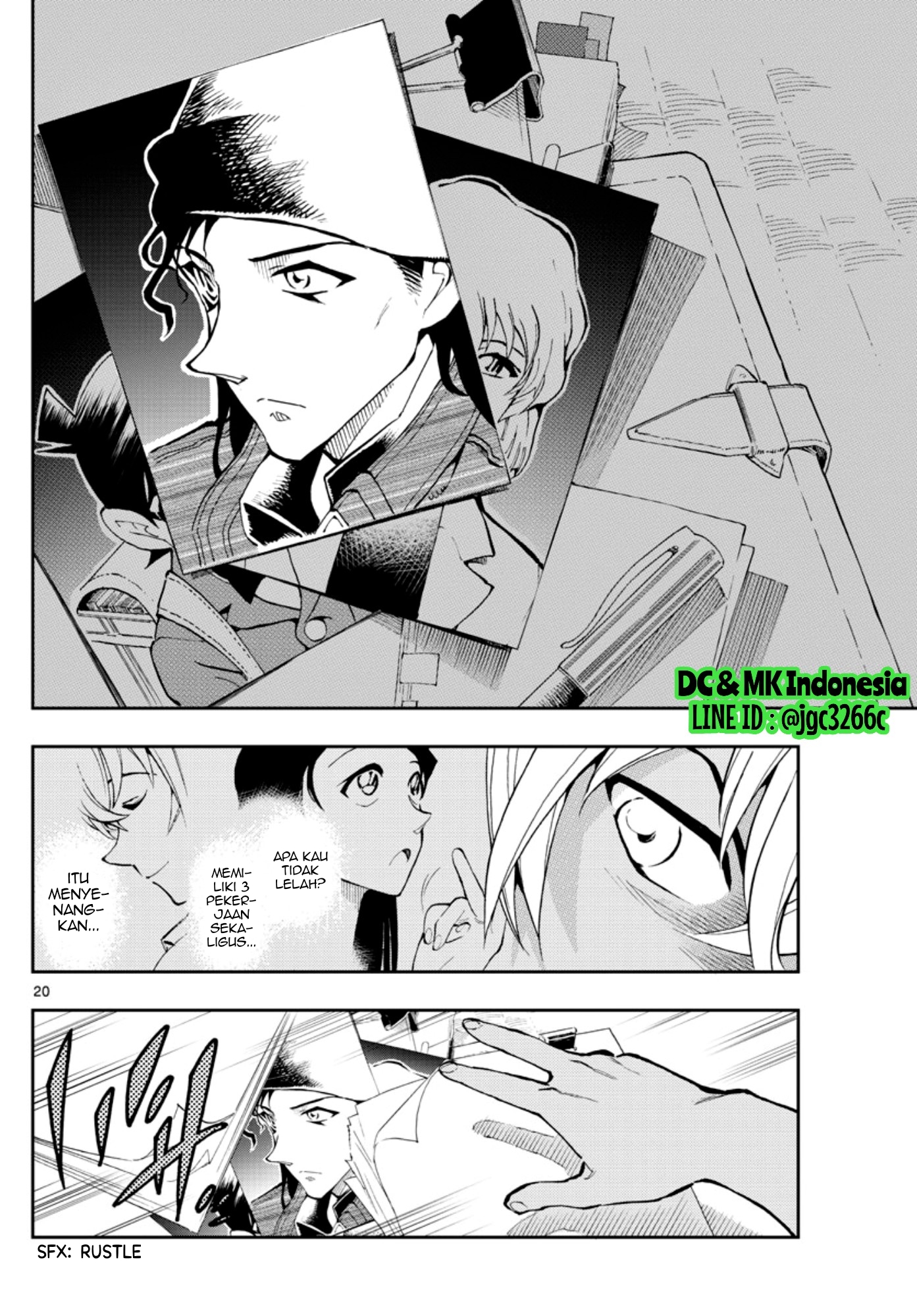 Meitantei Conan: Zero no Tea Time Tiga Pasang Sendal Jerami 第20页