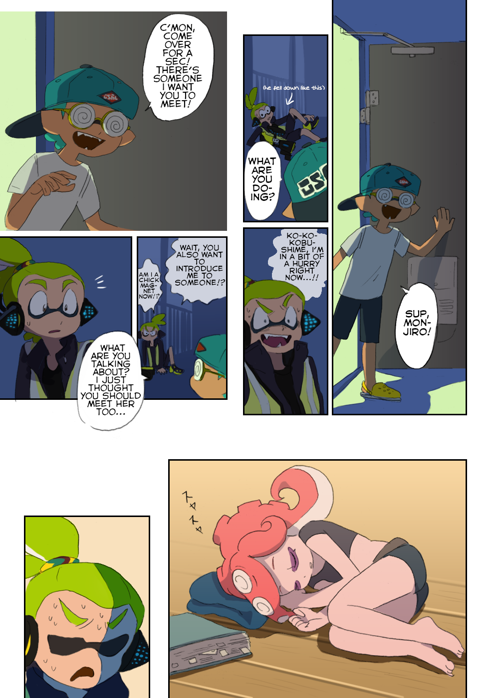 Sorobochi's Splatoon Extras Squid Garden 第33页