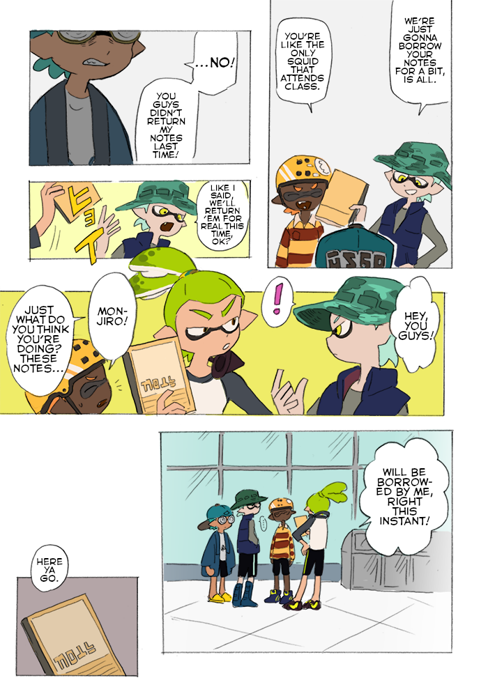 Sorobochi's Splatoon Extras Squid Garden 第5页