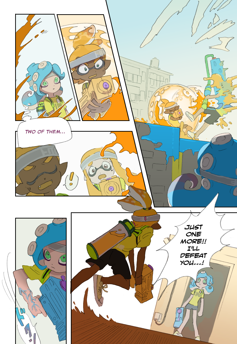 Sorobochi's Splatoon Extras Squid Garden 第73页
