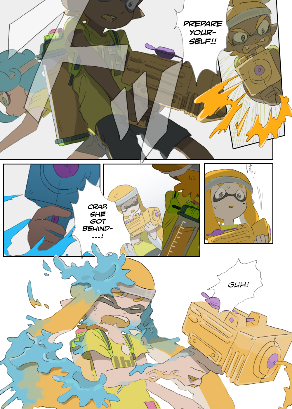 Sorobochi's Splatoon Extras Squid Garden 第74页