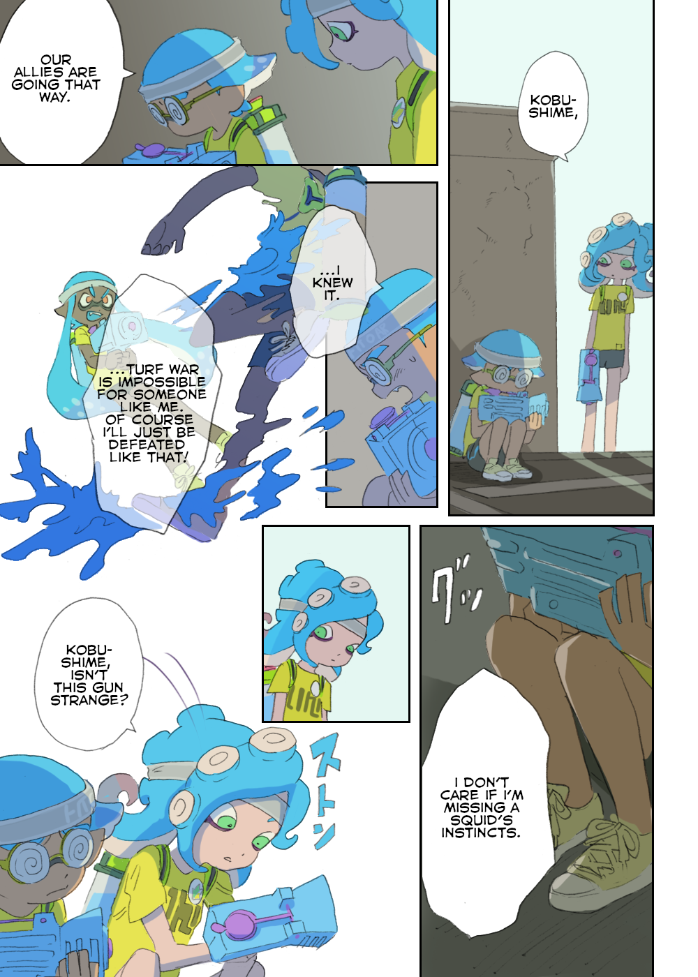 Sorobochi's Splatoon Extras Squid Garden 第76页