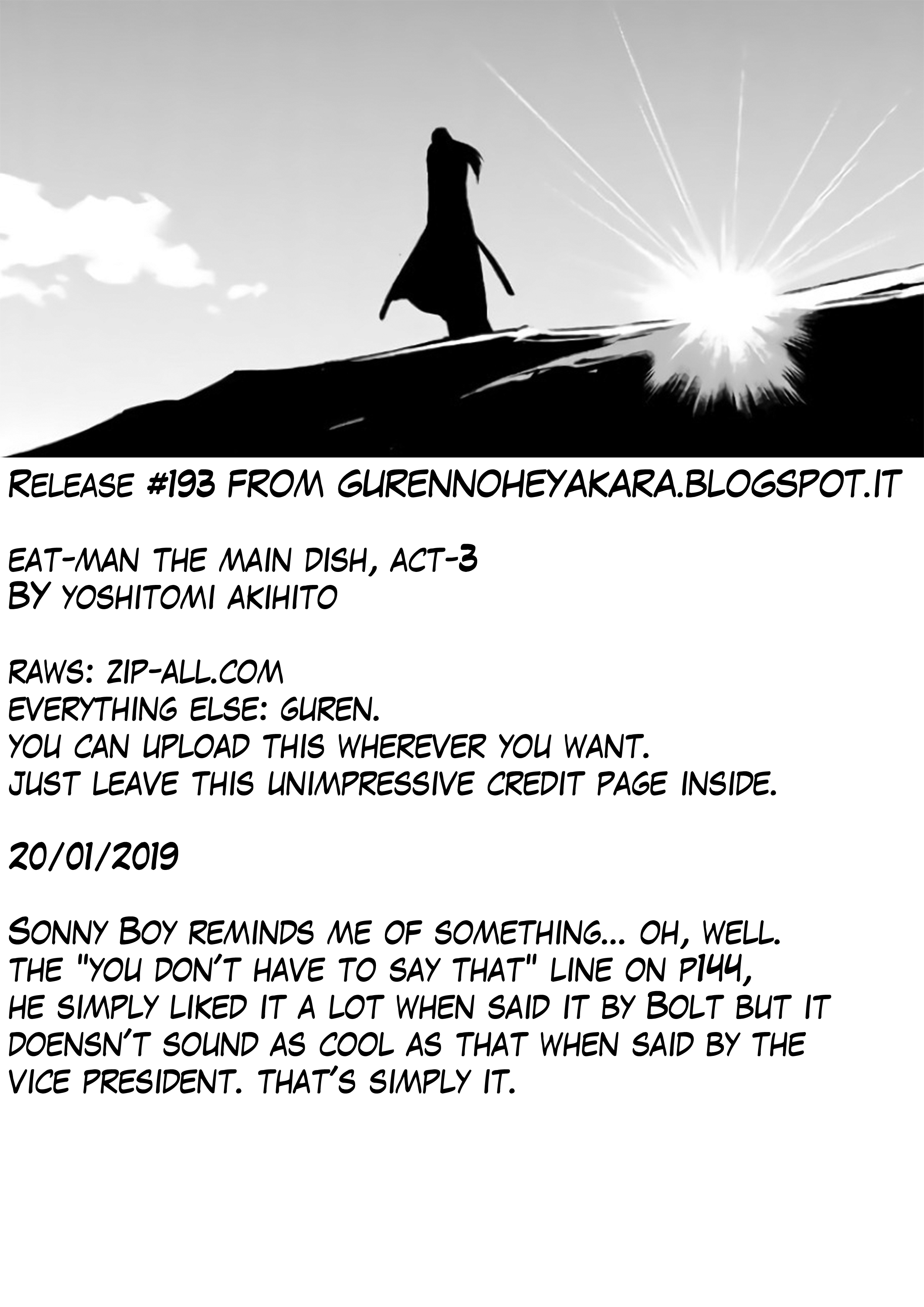 ＥＡＴ－ＭＡＮ　ＴＨＥ　ＭＡＩＮ　ＤＩＳＨ The Boy and Bolt 第38页