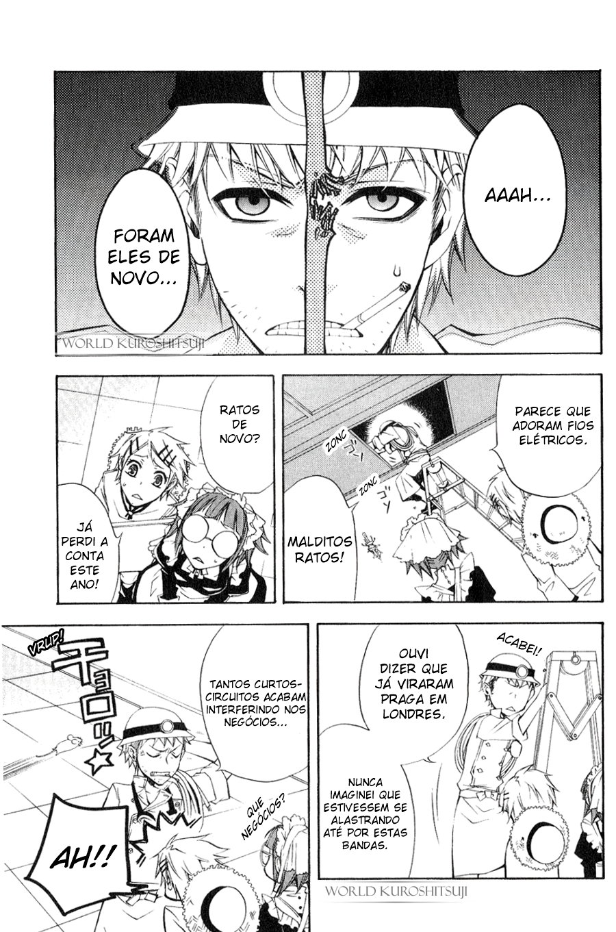 Kuroshitsuji Esse Mordomo, Tão Poderoso! 第3页