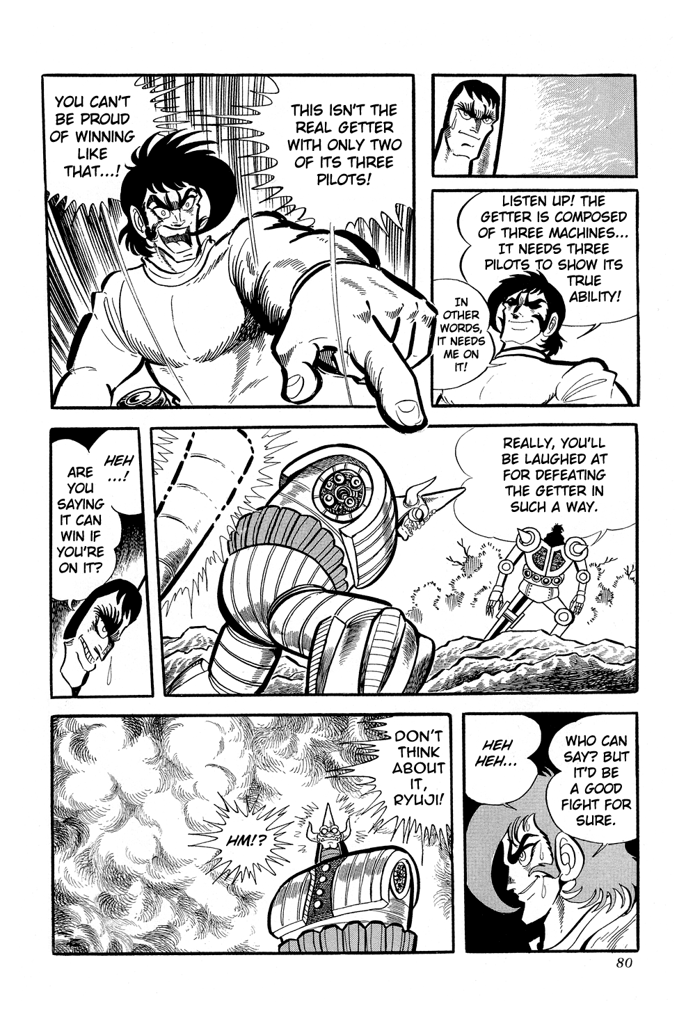 Getter Robo G The Devil King's Challenge 第80页
