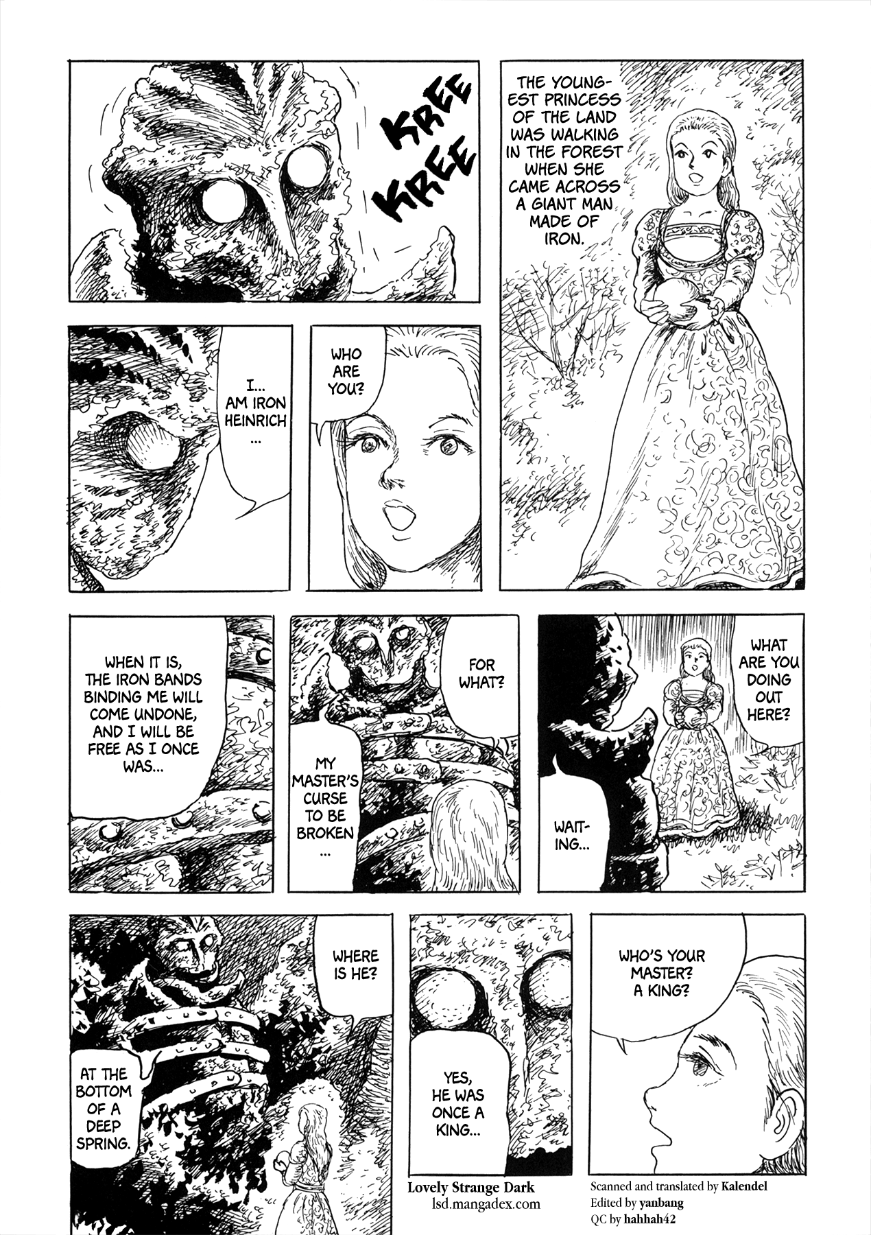 Frau Trude - Grimm-Adjacent Tales The Frog King or Iron Heinrich 第3页