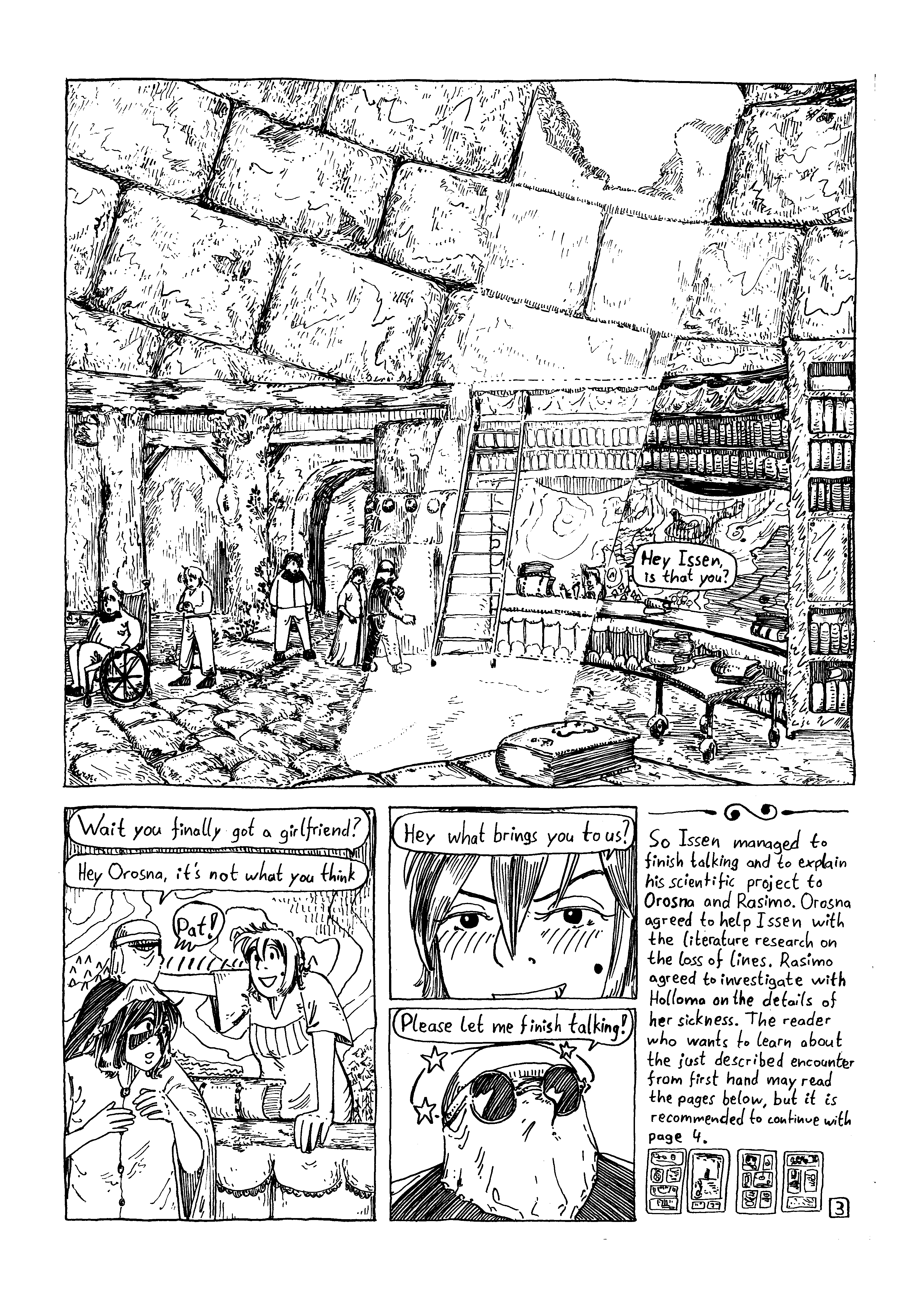 Loss of lines Arrival at the Hebi library 第5页