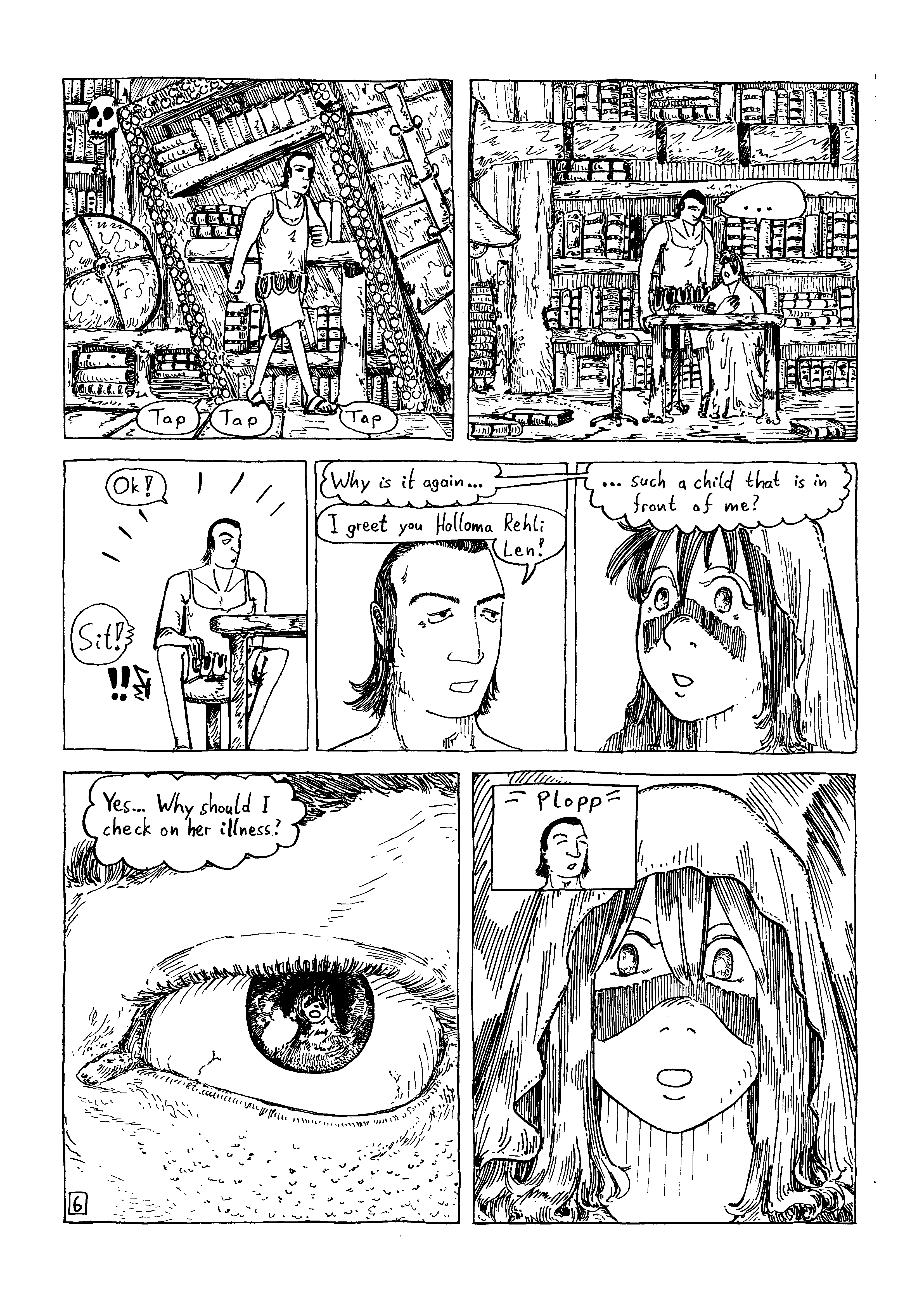 Loss of lines Arrival at the Hebi library 第8页