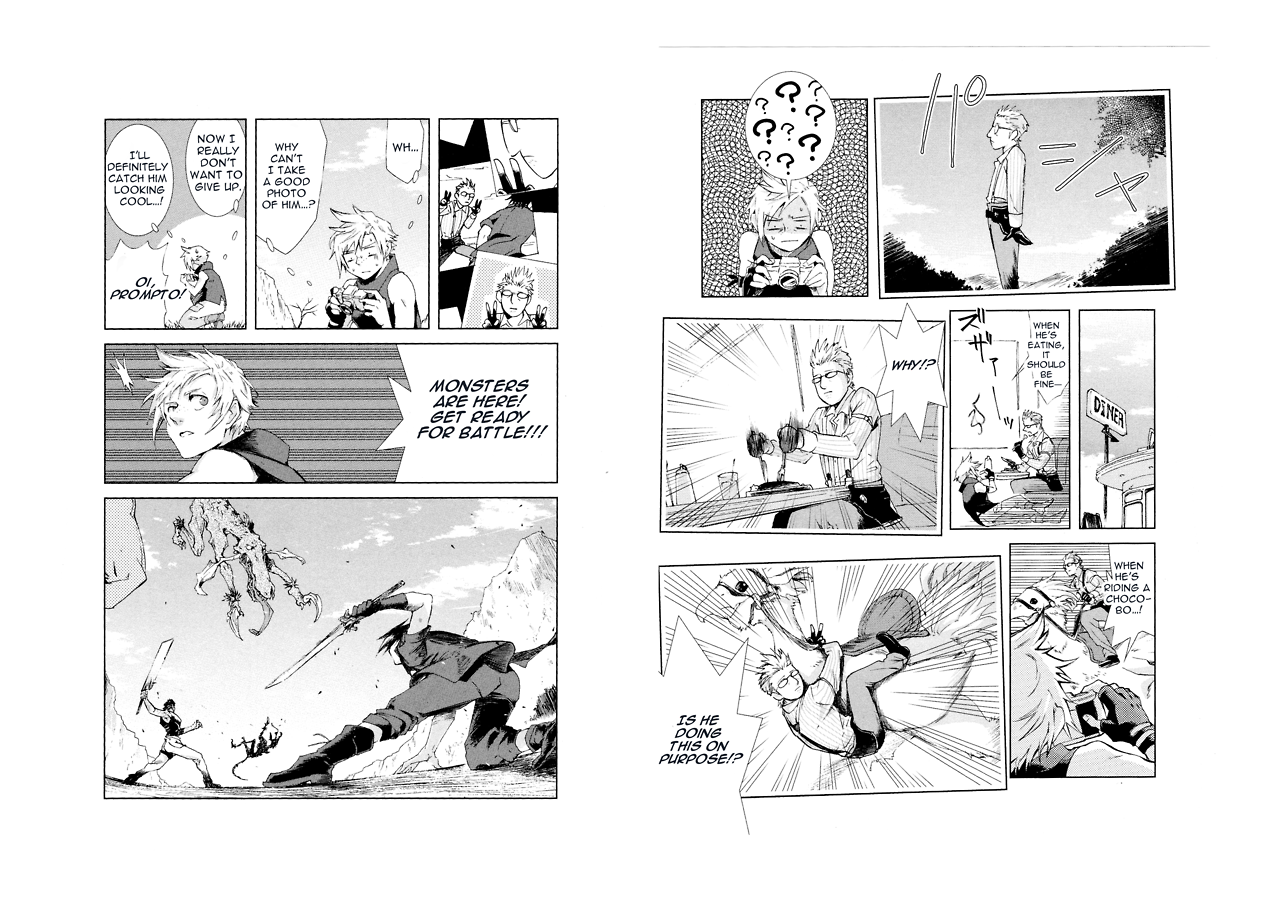 Final Fantasy XV: Koushiki Comic Anthology He Is (Not) Photogenic 第3页