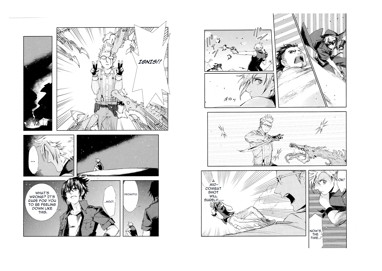 Final Fantasy XV: Koushiki Comic Anthology He Is (Not) Photogenic 第4页