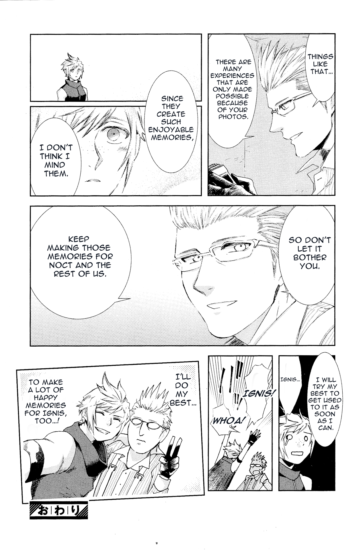 Final Fantasy XV: Koushiki Comic Anthology He Is (Not) Photogenic 第6页