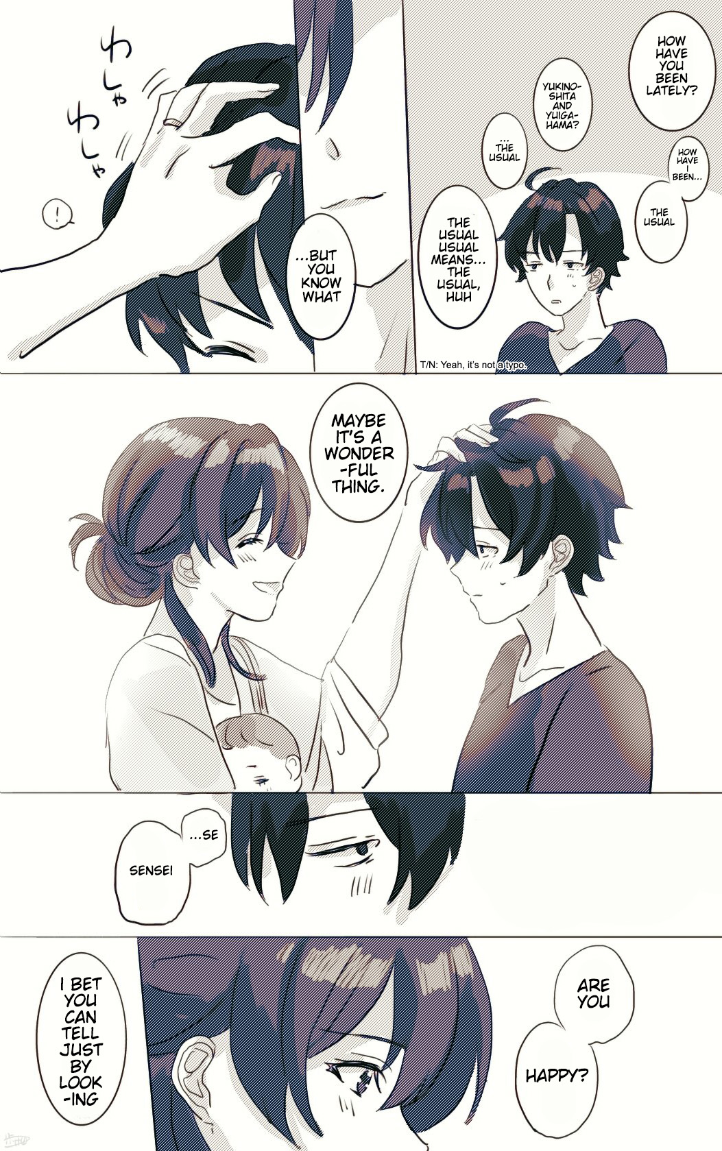 Yahari Ore no Seishun Love Come wa Machigatteiru - Hiratsu Kawaii Shizu Kawaii (Doujinshi) Small talk about the future 第3页