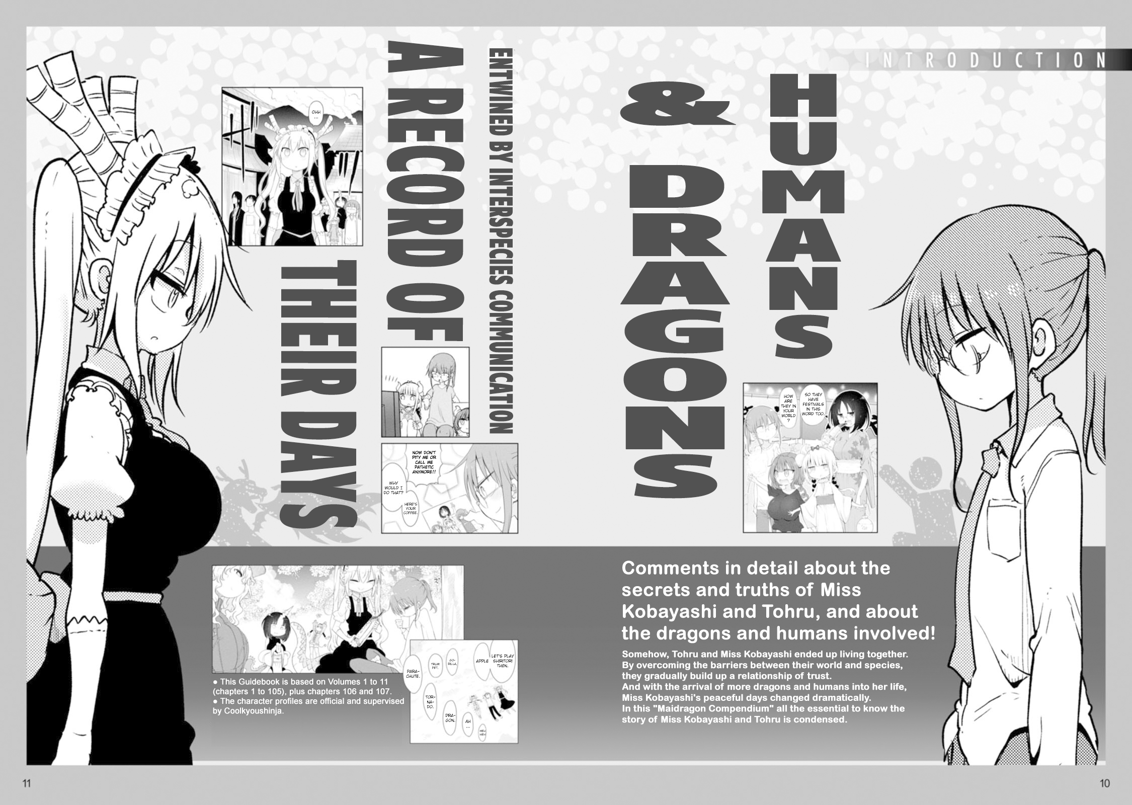 Kobayashi-san Chi no Maid Dragon Official Guidebook Illustration Gallery 1 / Introduction 第10页