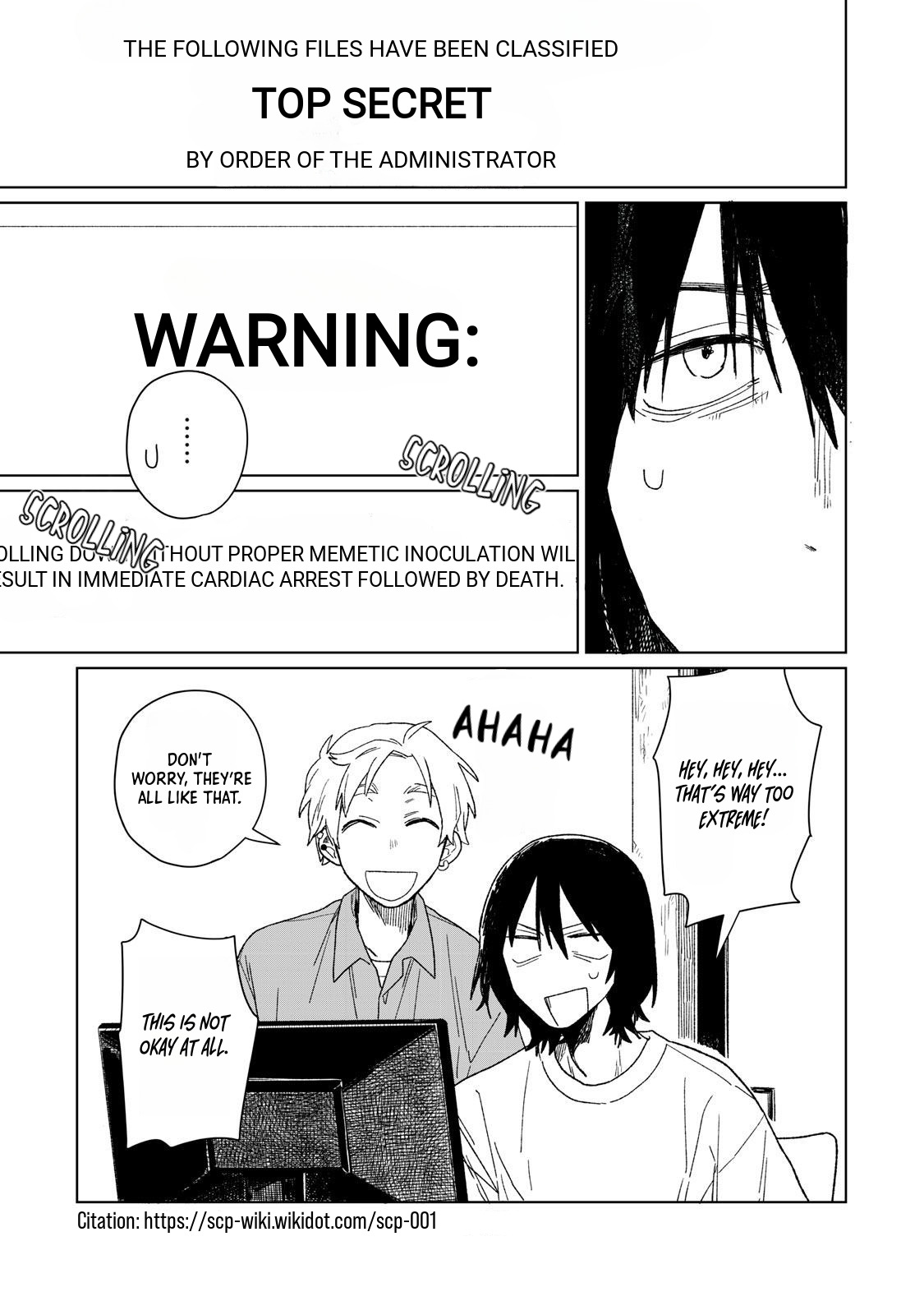 SCP tte Nan desu ka? Orientation 第8页