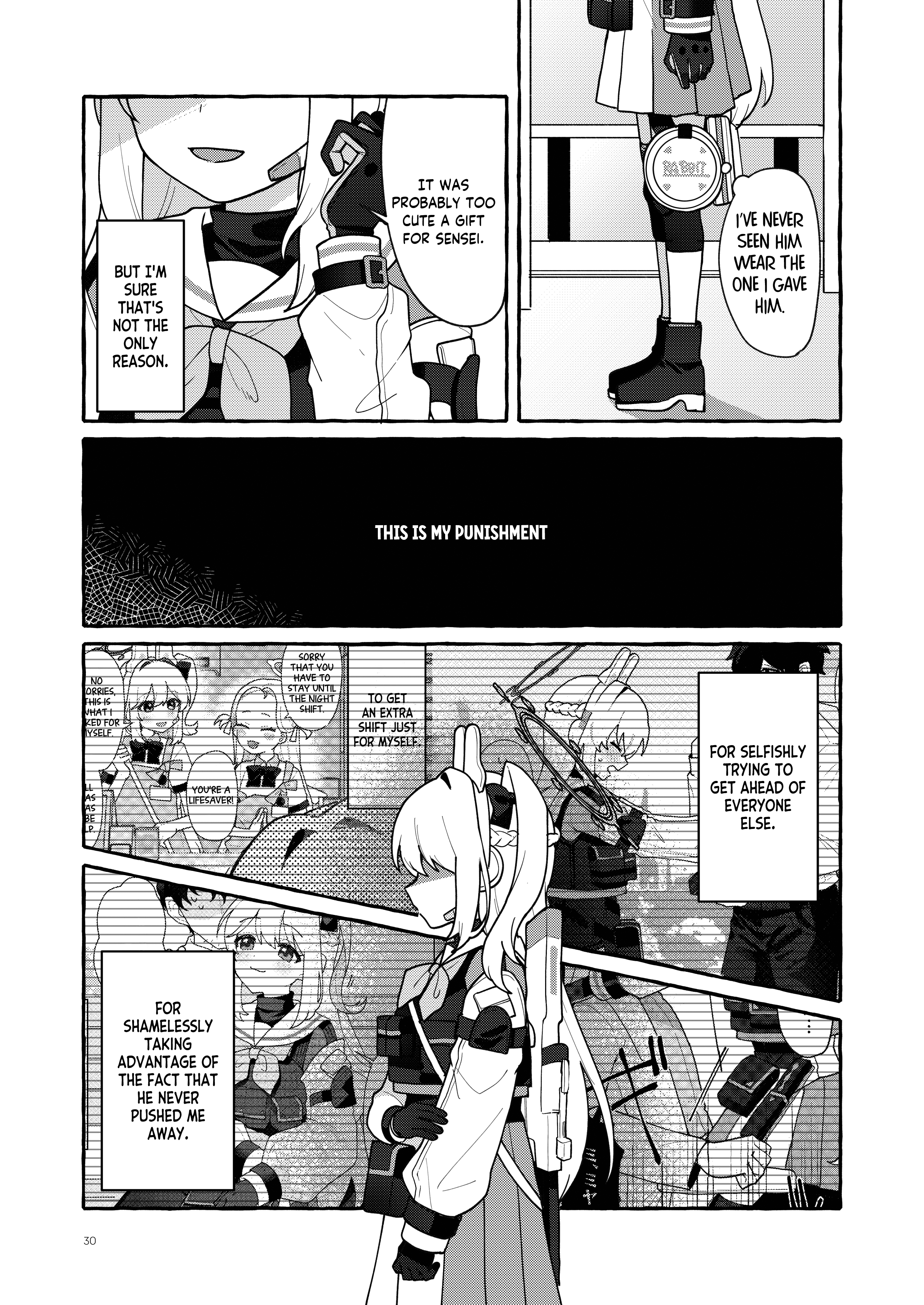Blue Archive - Kyorikan Bug no Usagi (Doujinshi) Oneshot 第29页