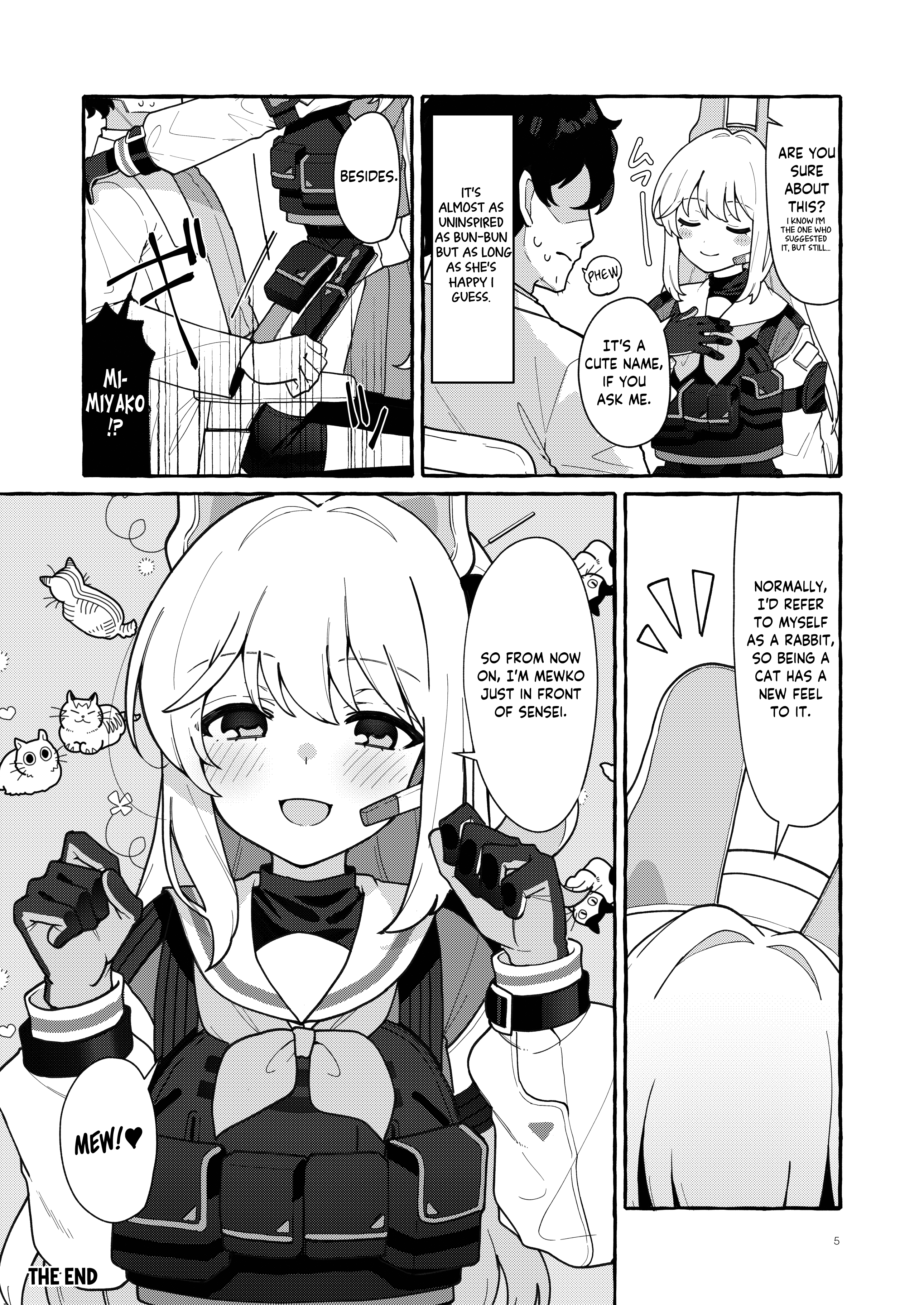 Blue Archive - Kyorikan Bug no Usagi (Doujinshi) 第4页