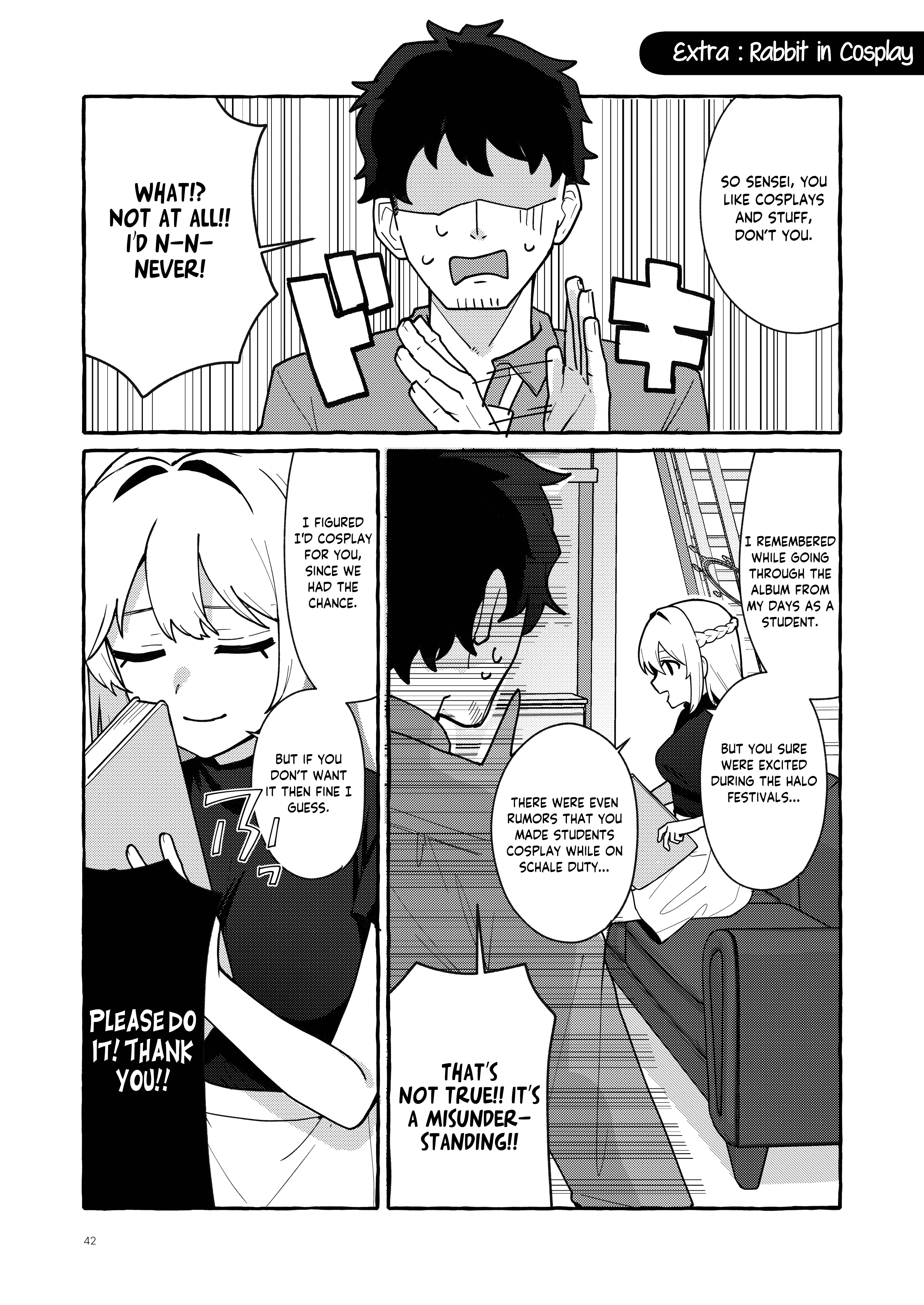 Blue Archive - Kyorikan Bug no Usagi (Doujinshi) Oneshot 第41页