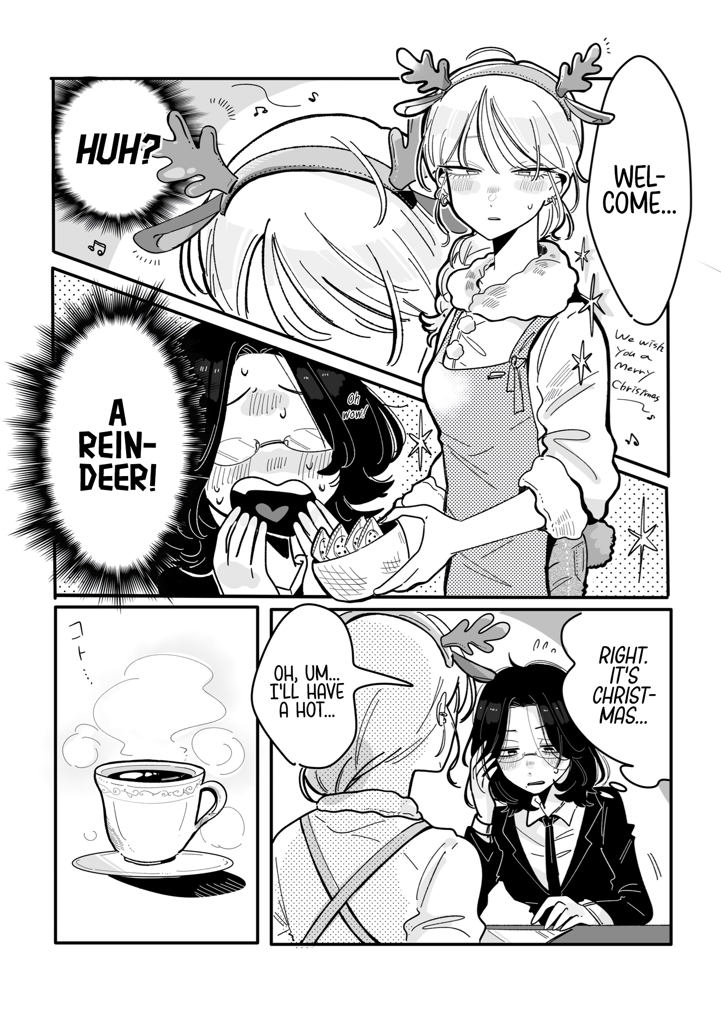 The Overworked Office Lady's Café Crush Ch. 3 第3页