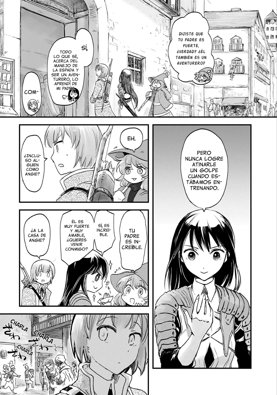 Boukensha ni Naritai to Miyako ni Deteitta Musume ga S-Rank ni Natteta: Kurokami no Ikusaotome Vol. 1 Ch. 1 第15页