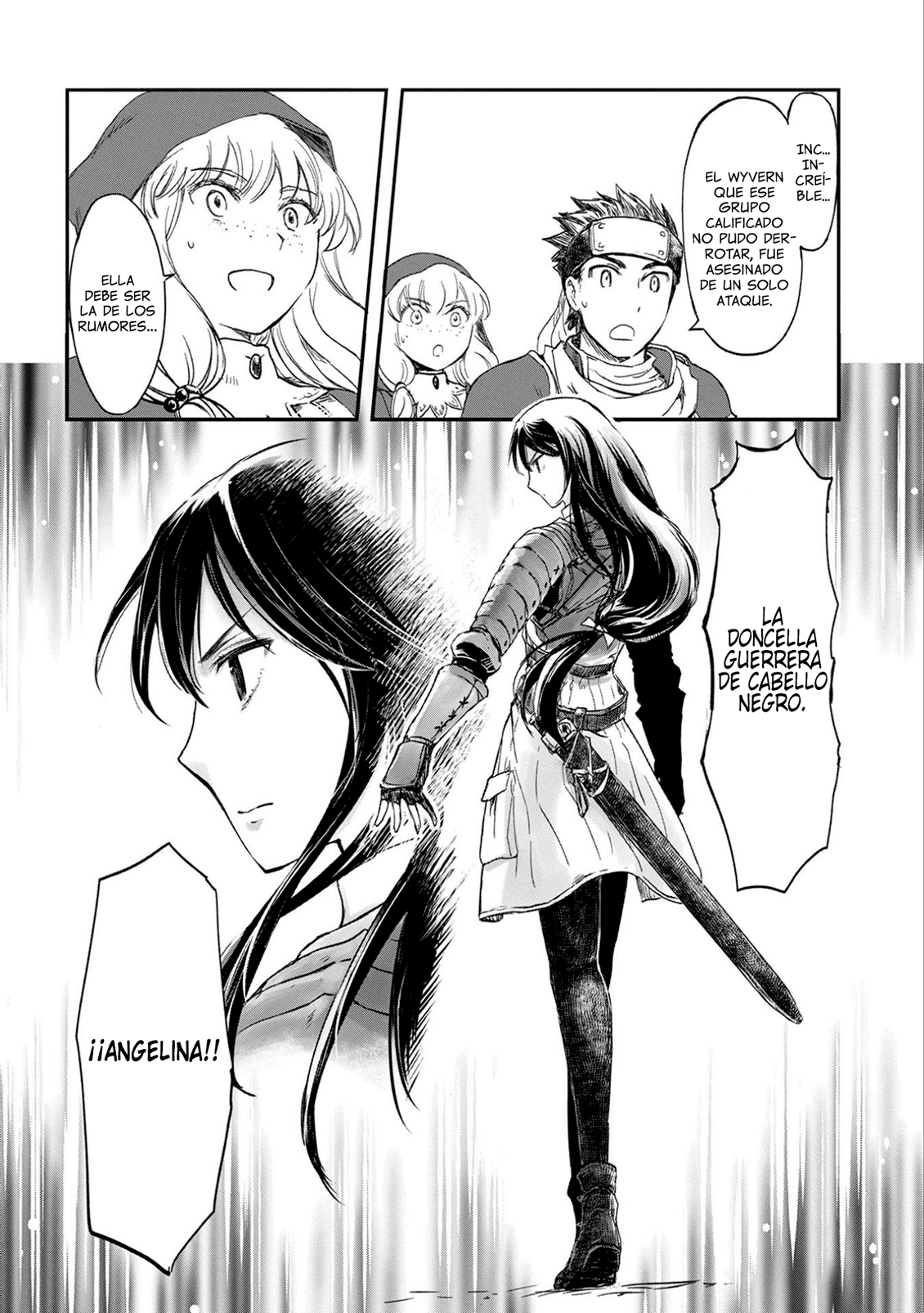 Boukensha ni Naritai to Miyako ni Deteitta Musume ga S-Rank ni Natteta: Kurokami no Ikusaotome Vol. 1 Ch. 1 第32页