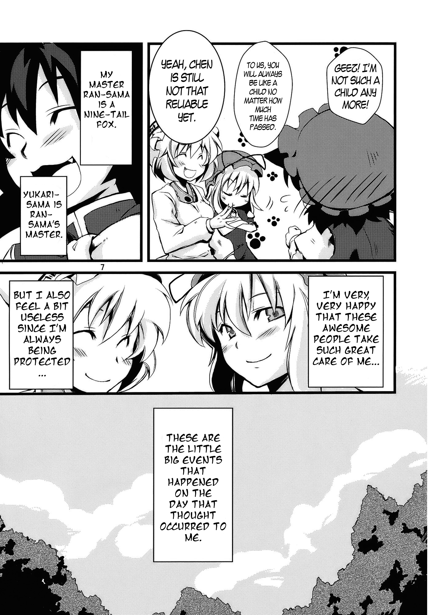 Touhou - Yakumo-ke! ~Taisetsu na Taisetsu na Kazoku dakara~ (Doujinshi) 第7页