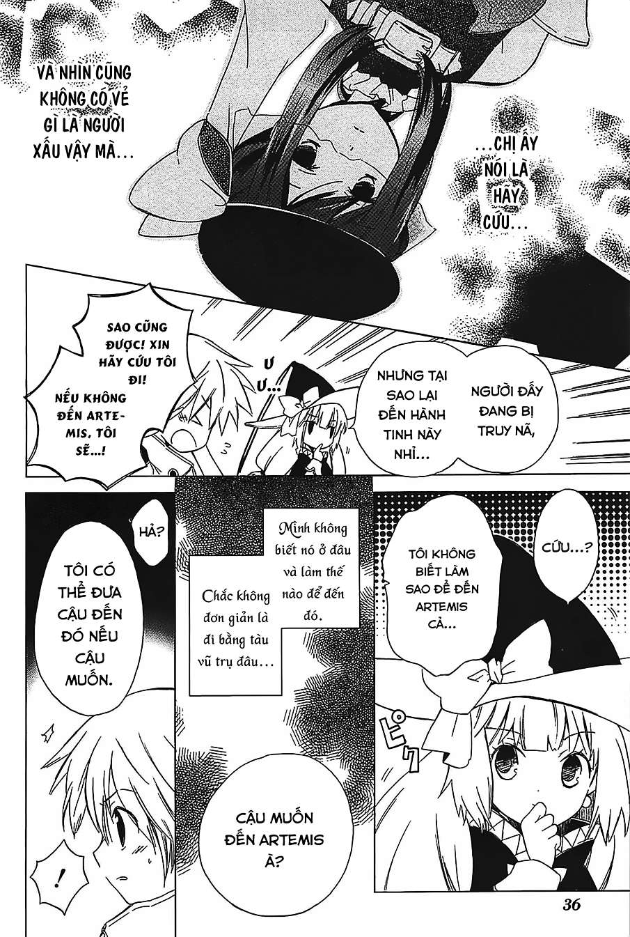 Hoshi no Witch - The witch in the ARTEMIS Hai hành tinh 第40页
