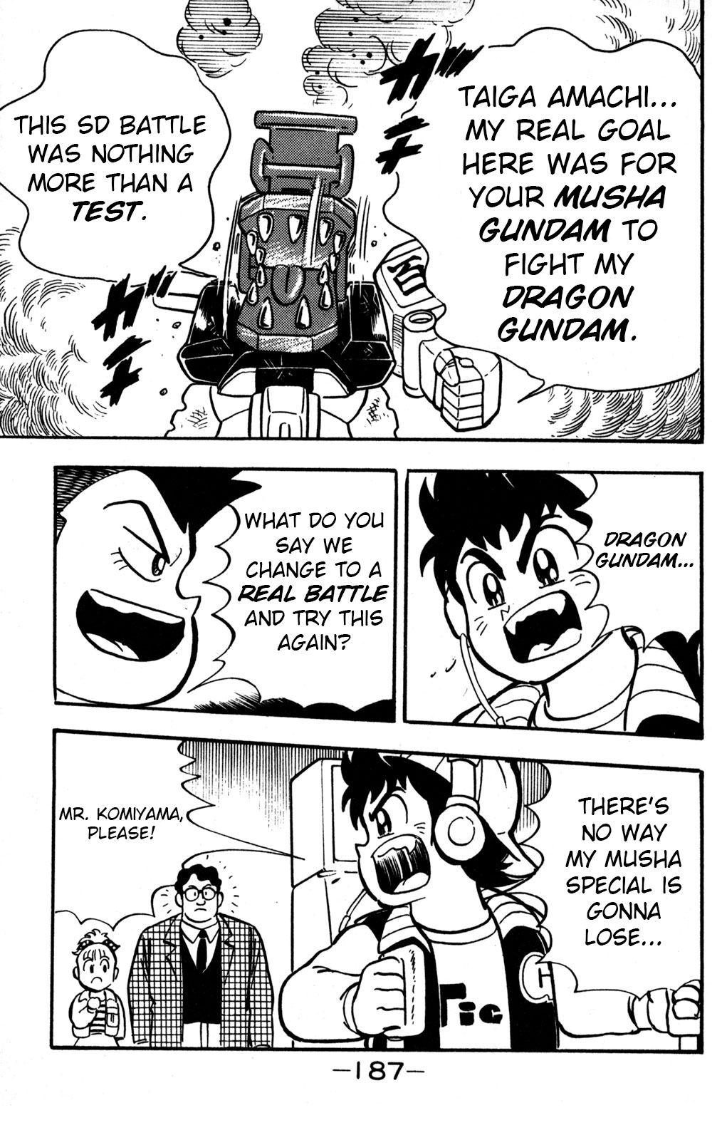 Hyper Warrior Gundam Boy Dragon Gundam's Challenge 第27页
