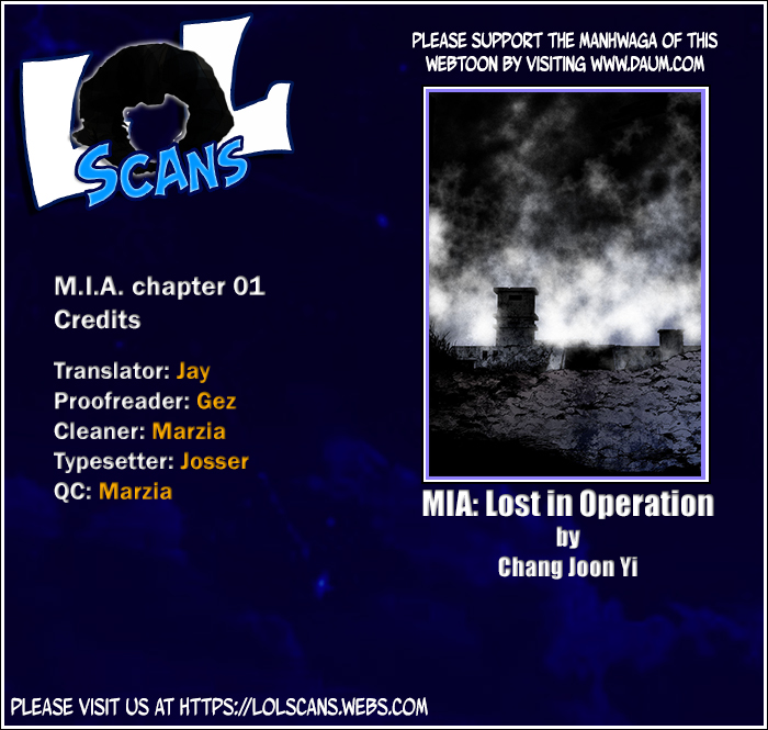 MIA: Lost in Operation Ch. 1 第1页