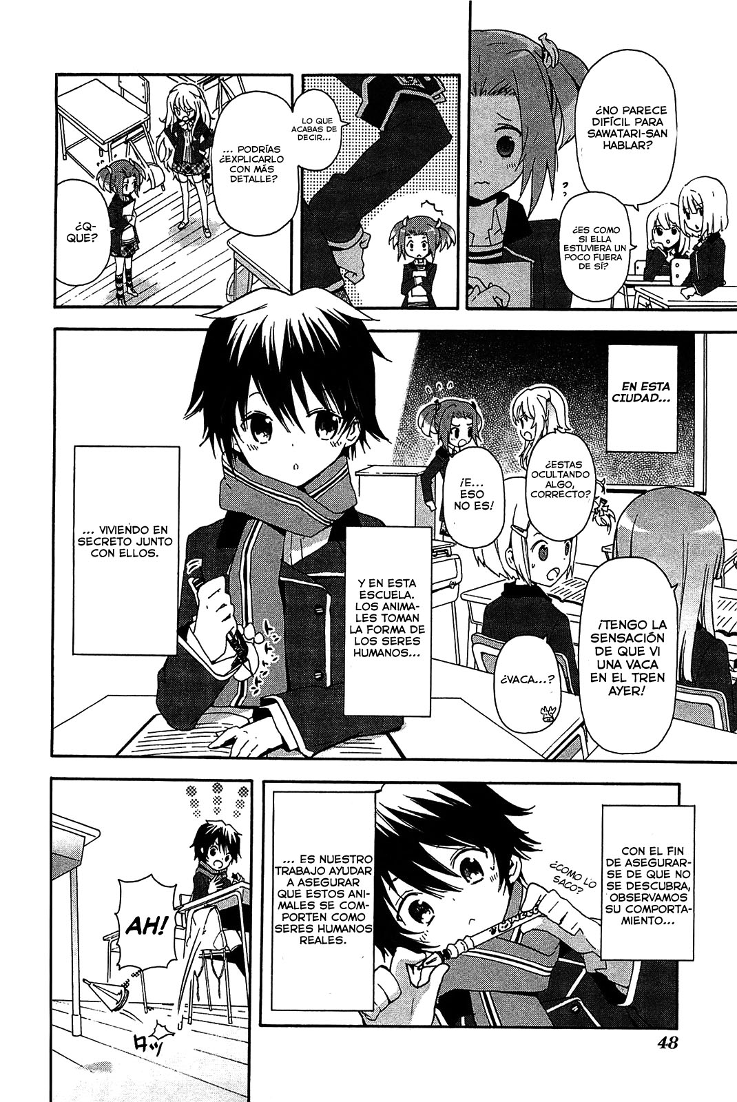 Bokura wa Minna Ikiteiru! Miko y la clase escandalosa 第6页
