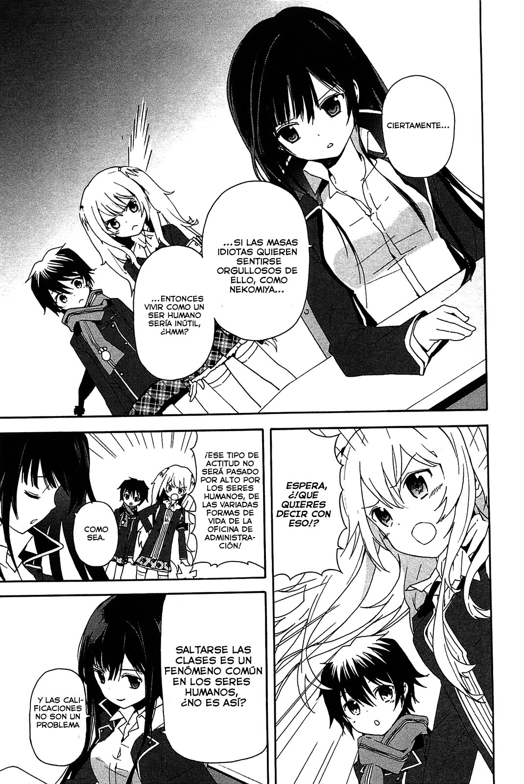 Bokura wa Minna Ikiteiru! Miko y la clase escandalosa 第9页