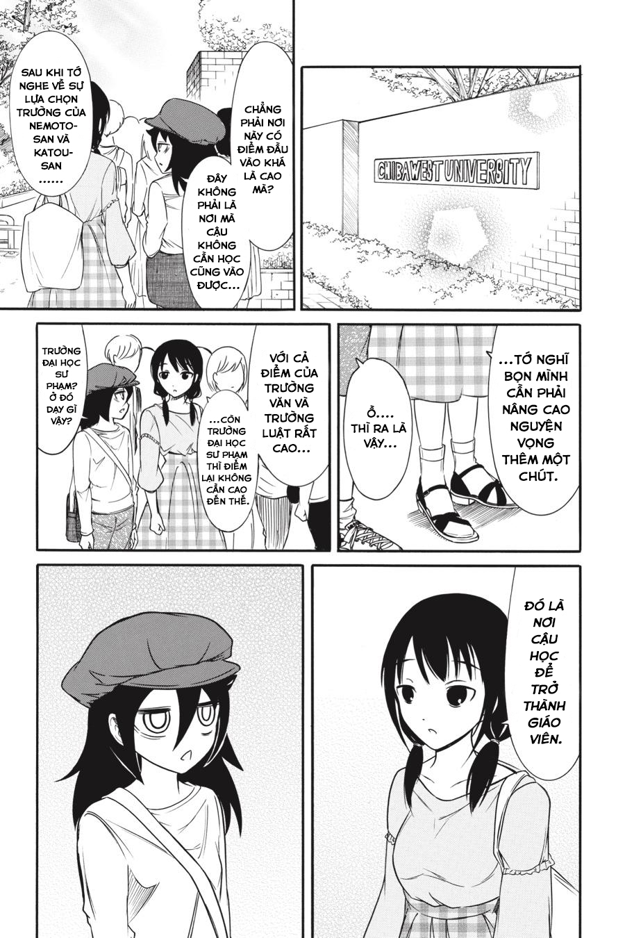 Watashi ga Motenai no wa Dou Kangaetemo Omaera ga Warui! Chap 138: Vì tôi không nổi tiếng nên tôi sẽ đi thăm quan trường đại học 第3页