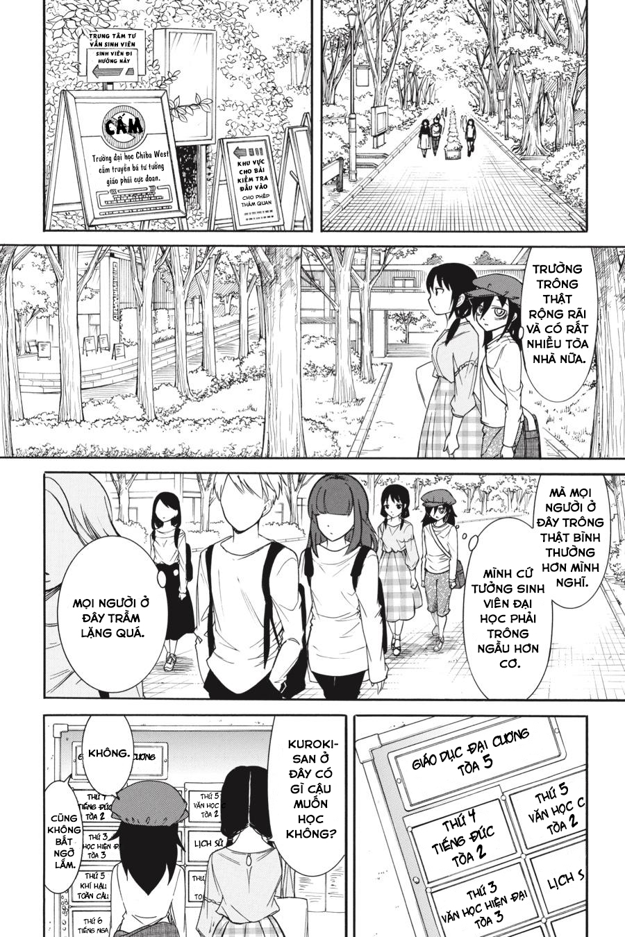 Watashi ga Motenai no wa Dou Kangaetemo Omaera ga Warui! Chap 138: Vì tôi không nổi tiếng nên tôi sẽ đi thăm quan trường đại học 第6页
