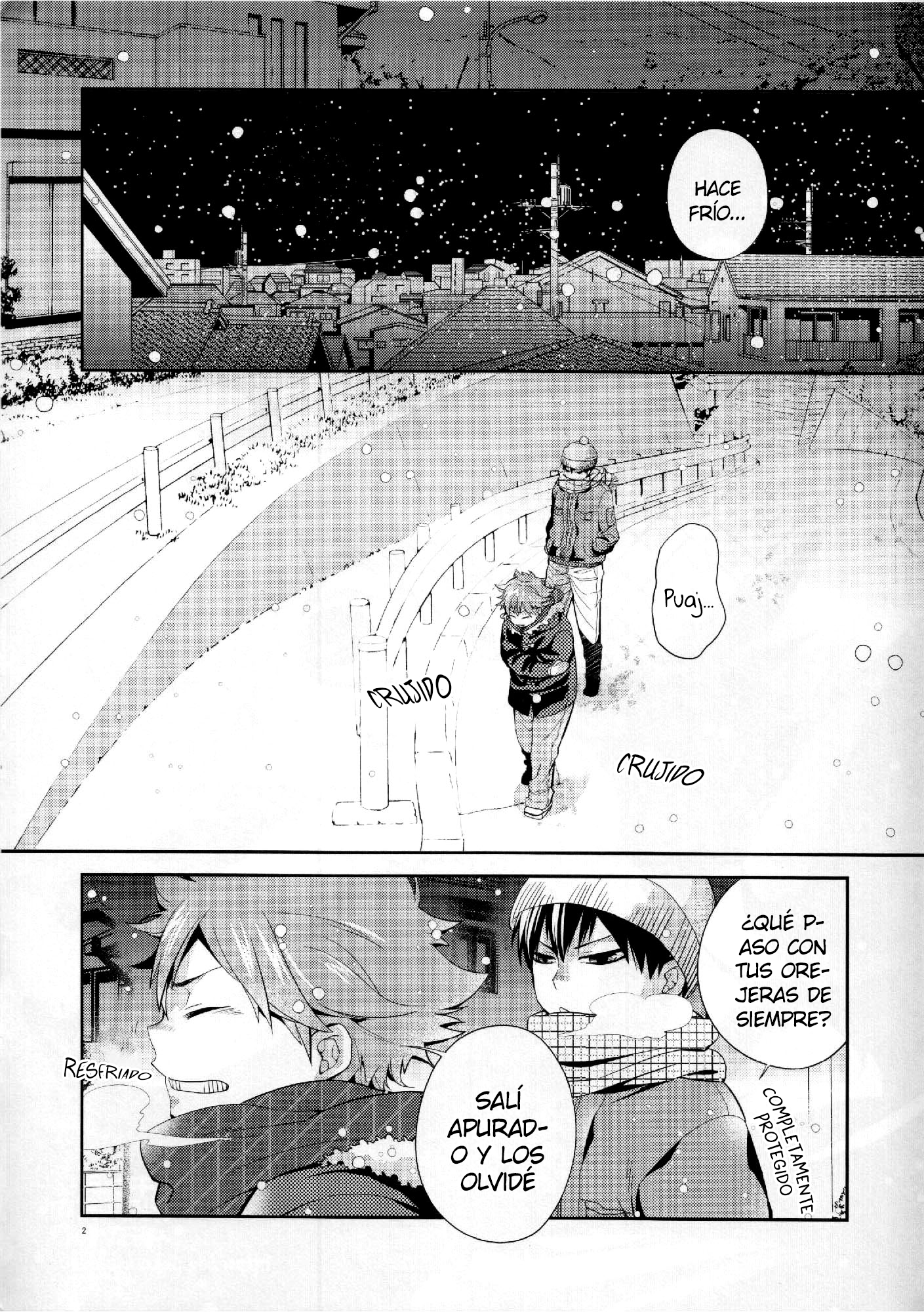 Haikyu!! - It's Cold Everyday (Doujinshi) Oneshot 第4页