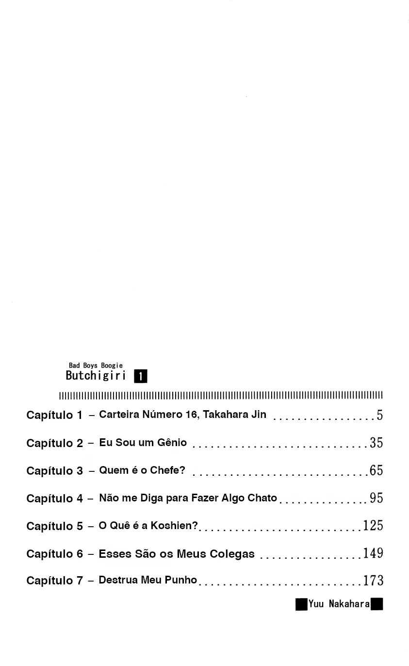 Bad Boys Boogie Carteira Número 16, Takahara Jin 第6页